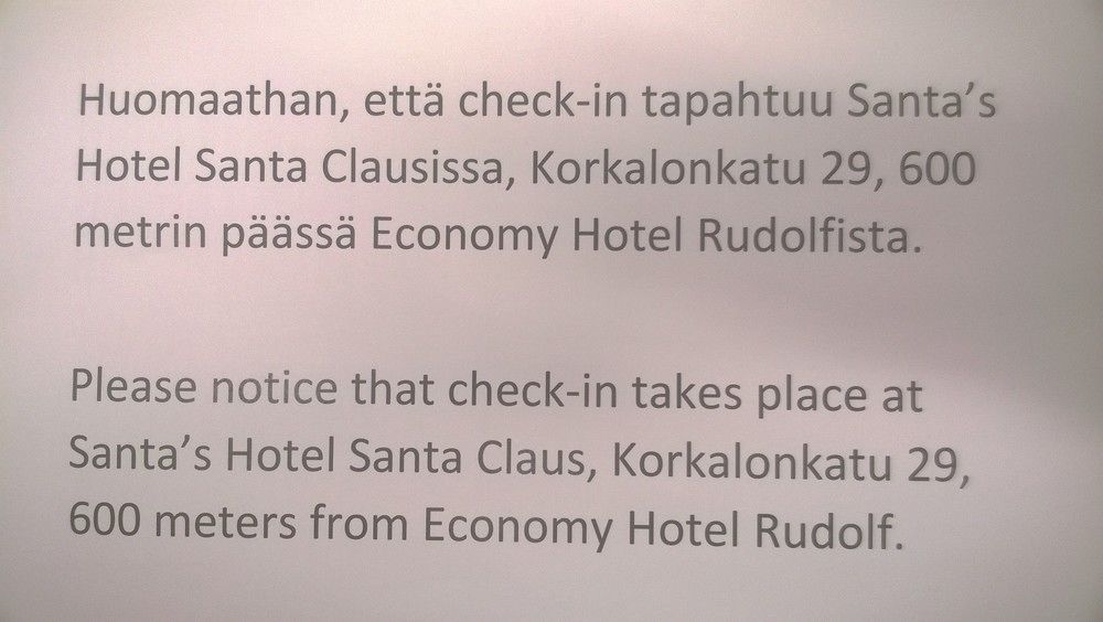 Santa'S Hotel Rudolf Rovaniemi Luaran gambar