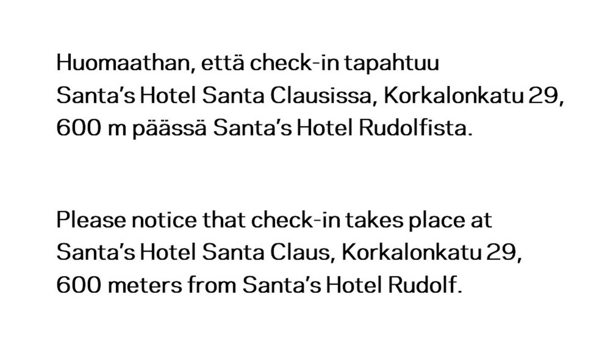 Santa'S Hotel Rudolf Rovaniemi Luaran gambar
